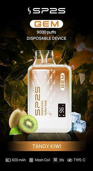 SP2S GEM 9000口一次性電子煙｜智能顯示・極致續航